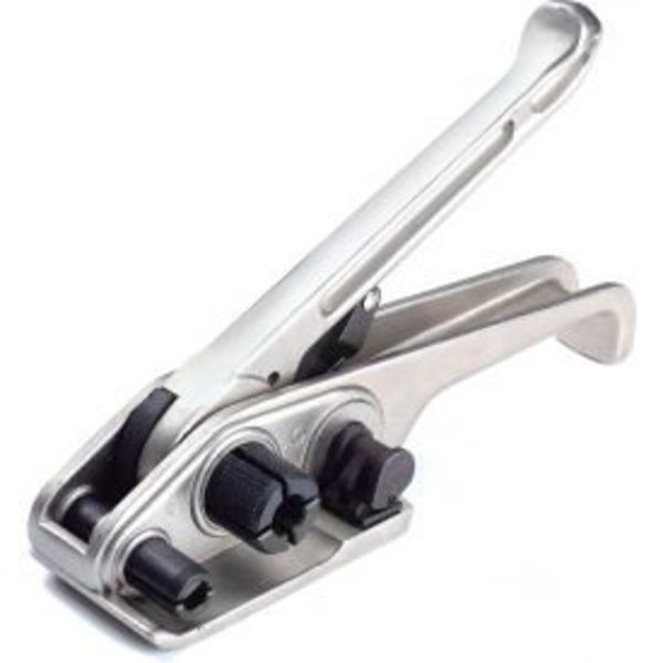 Pac Strapping Products Pac Strapping Manual Tensioner for All Plastic Strapping for Up To 3/4" Strap Width, Silver PST-HD